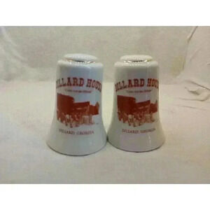 Vtg Dillard Georgia Salt Pepper Shakers Souvenir Collectable Kitchen Home Decor